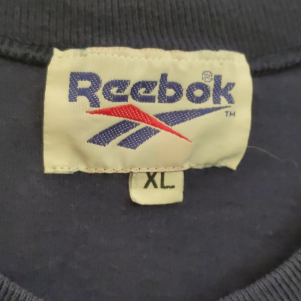 Vtg LG Embroidered Reebok Logo Shirt Sz XL - Picture 3 of 5
